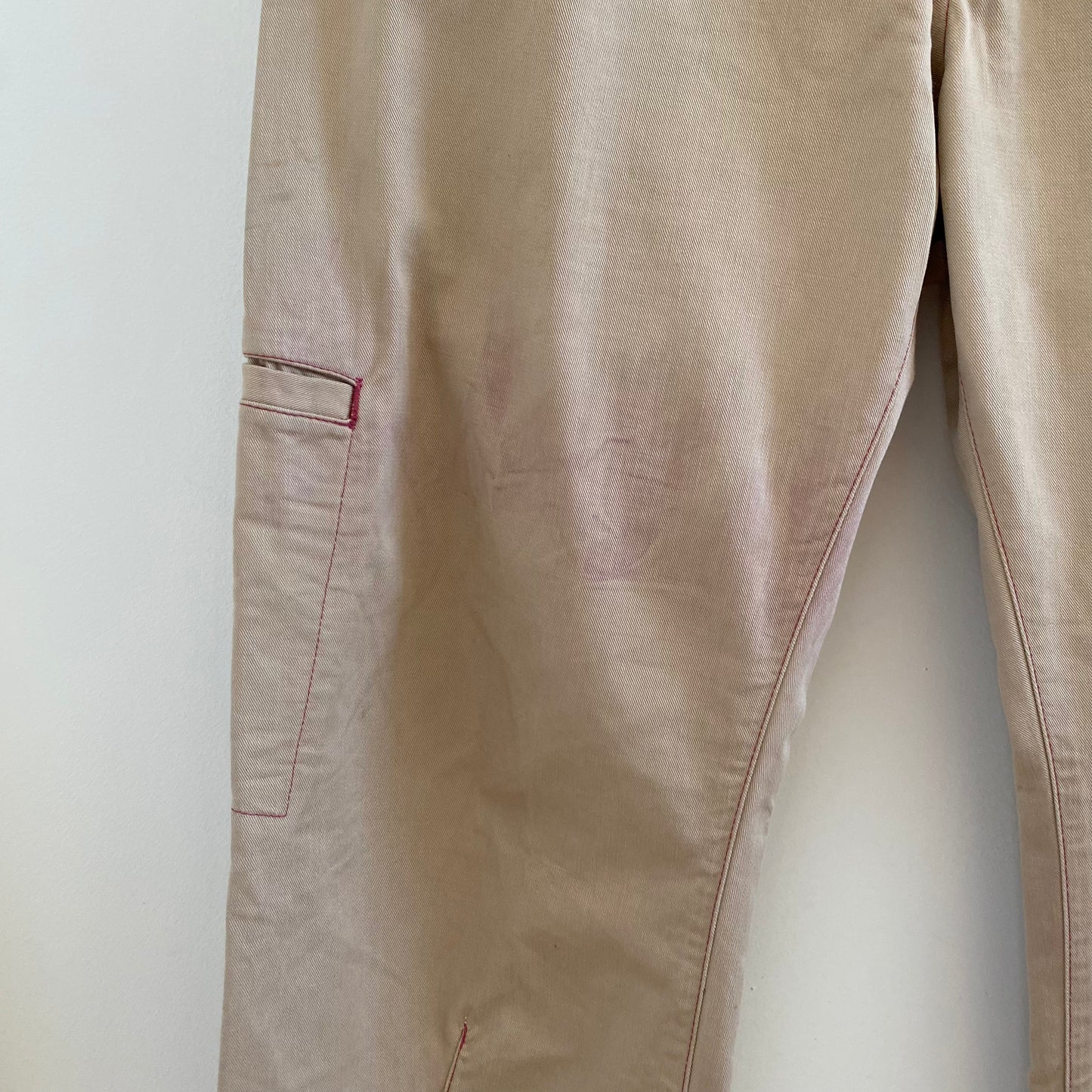 Comme des Garcons 2008 Contrast Stitch Work Pant