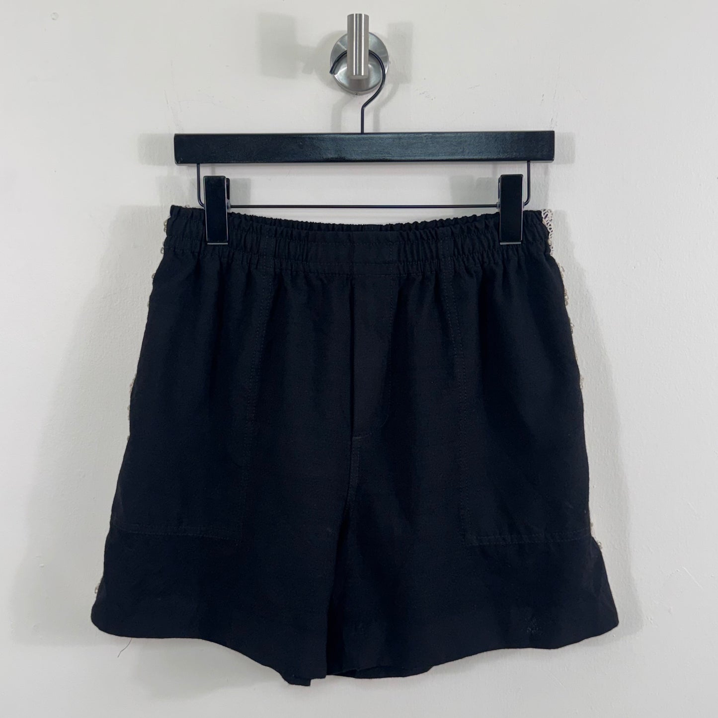 Bode Lace Trim Shorts