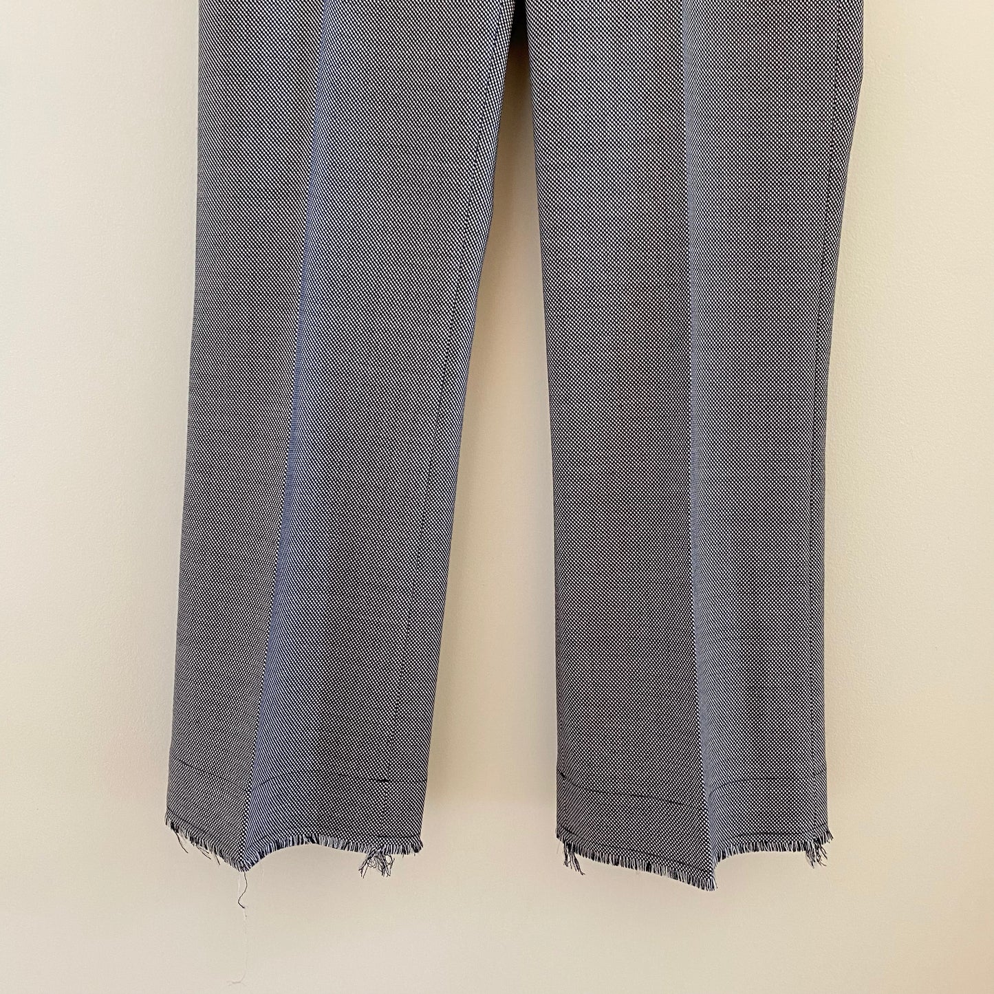 Helmut Lang Raw Hem Slacks