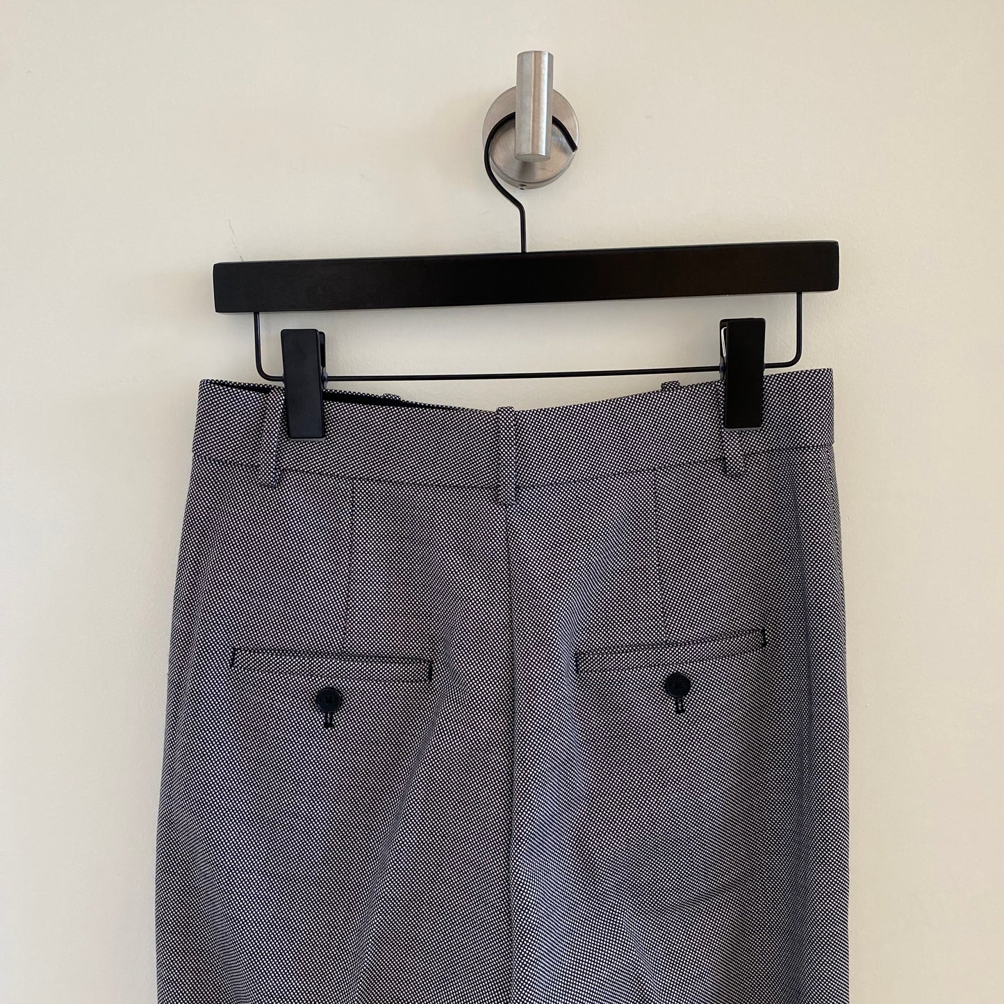 Helmut Lang Raw Hem Slacks