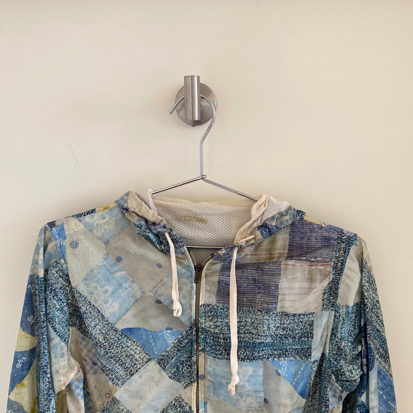 Kapital Patchwork Printed Zip-Up Jacket