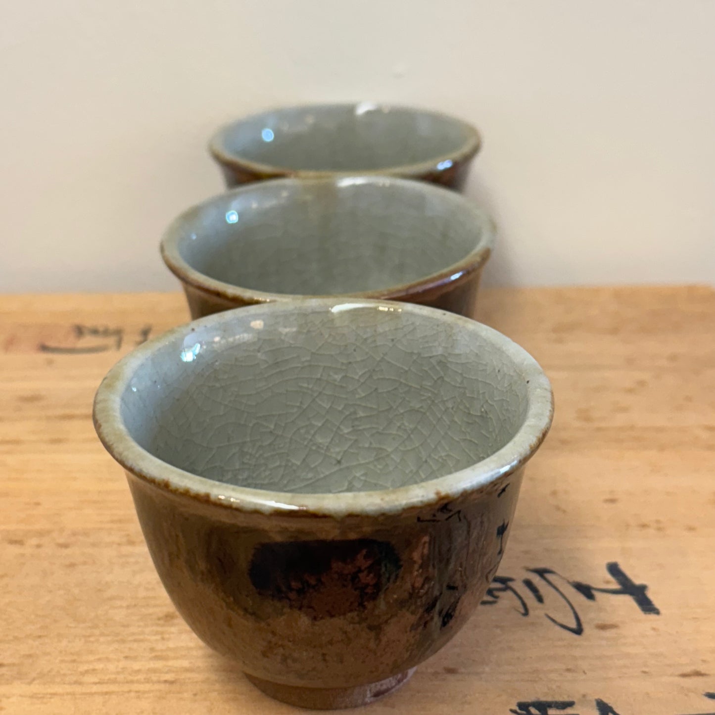 Koishiwara / Onta Ware Teacup Set (5)