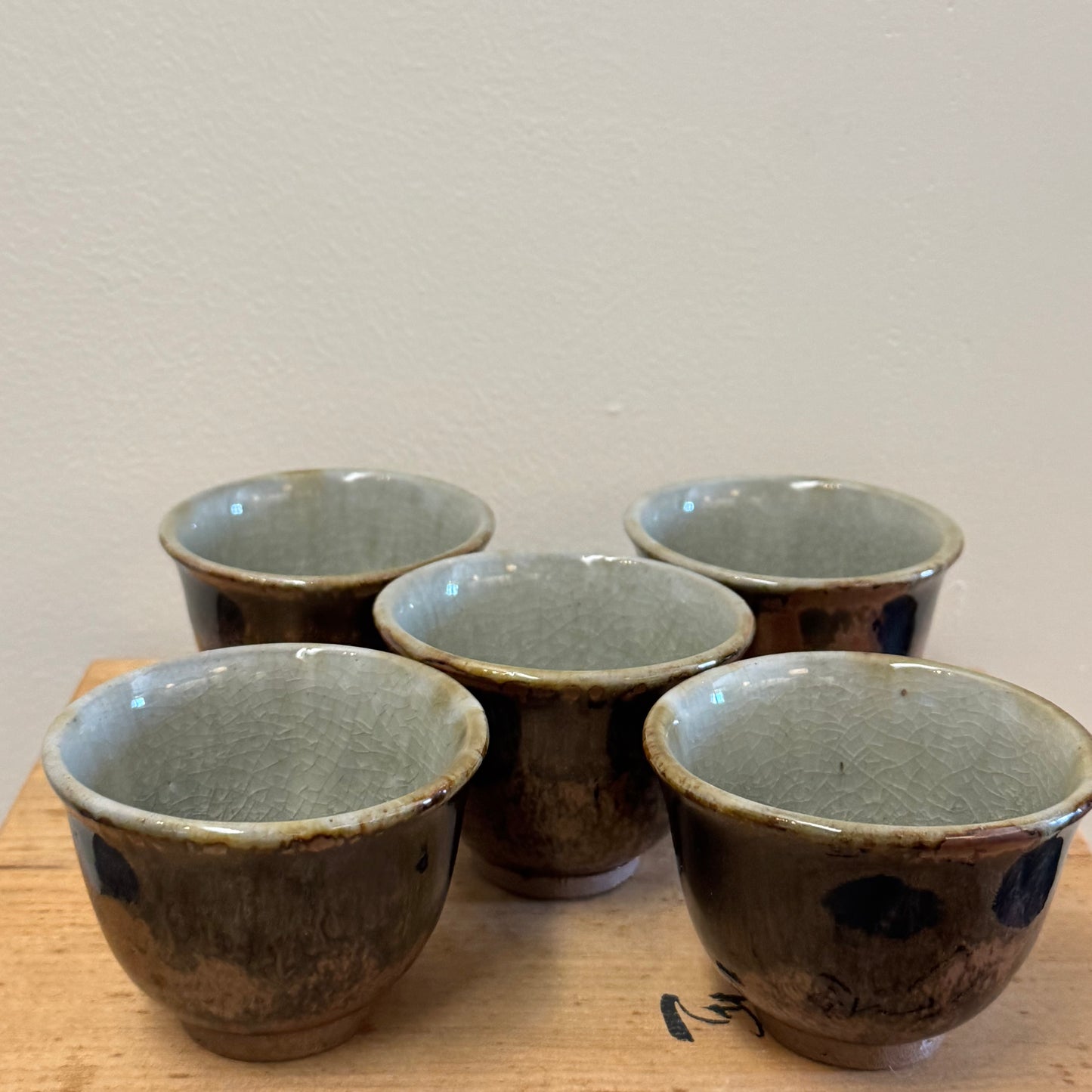 Koishiwara / Onta Ware Teacup Set (5)