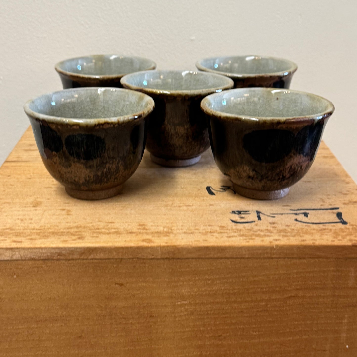 Koishiwara / Onta Ware Teacup Set (5)