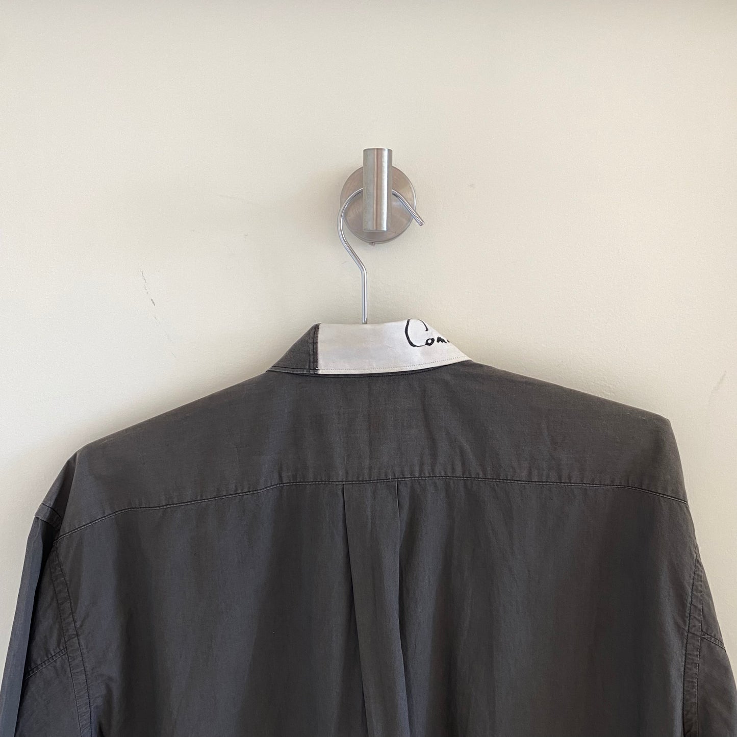 Comme des Garcons Collar Logo Shirt