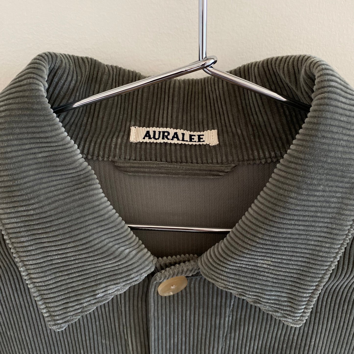 Auralee Corduroy Coverall Jacket