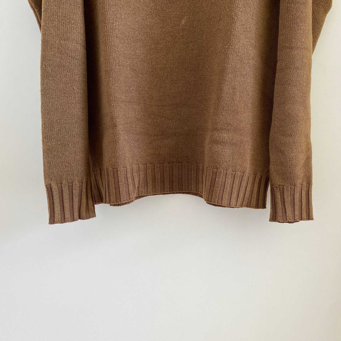 Auralee Washed French Merino Knit Sweater
