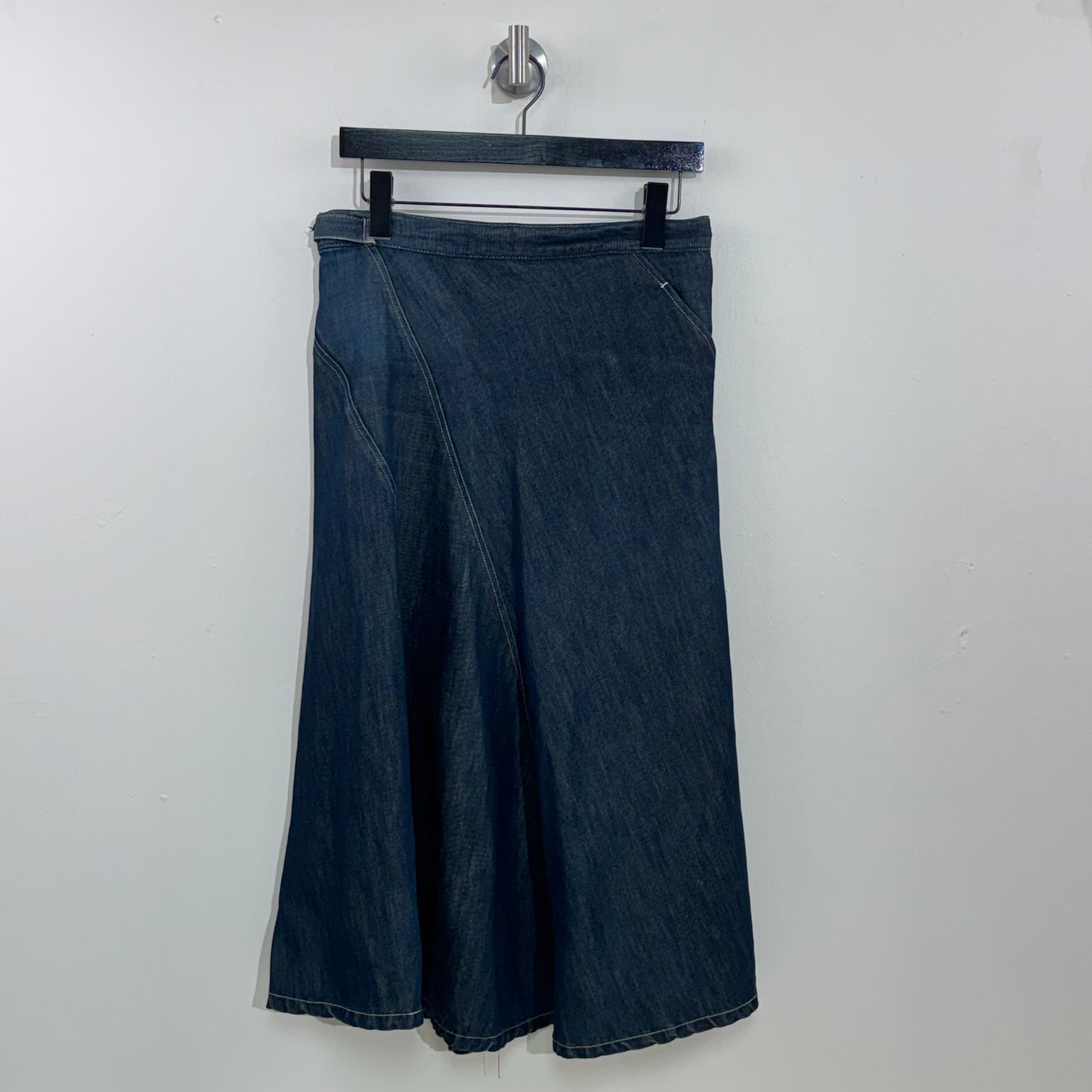 Y's Yohji Yamamoto Denim Flare Skirt