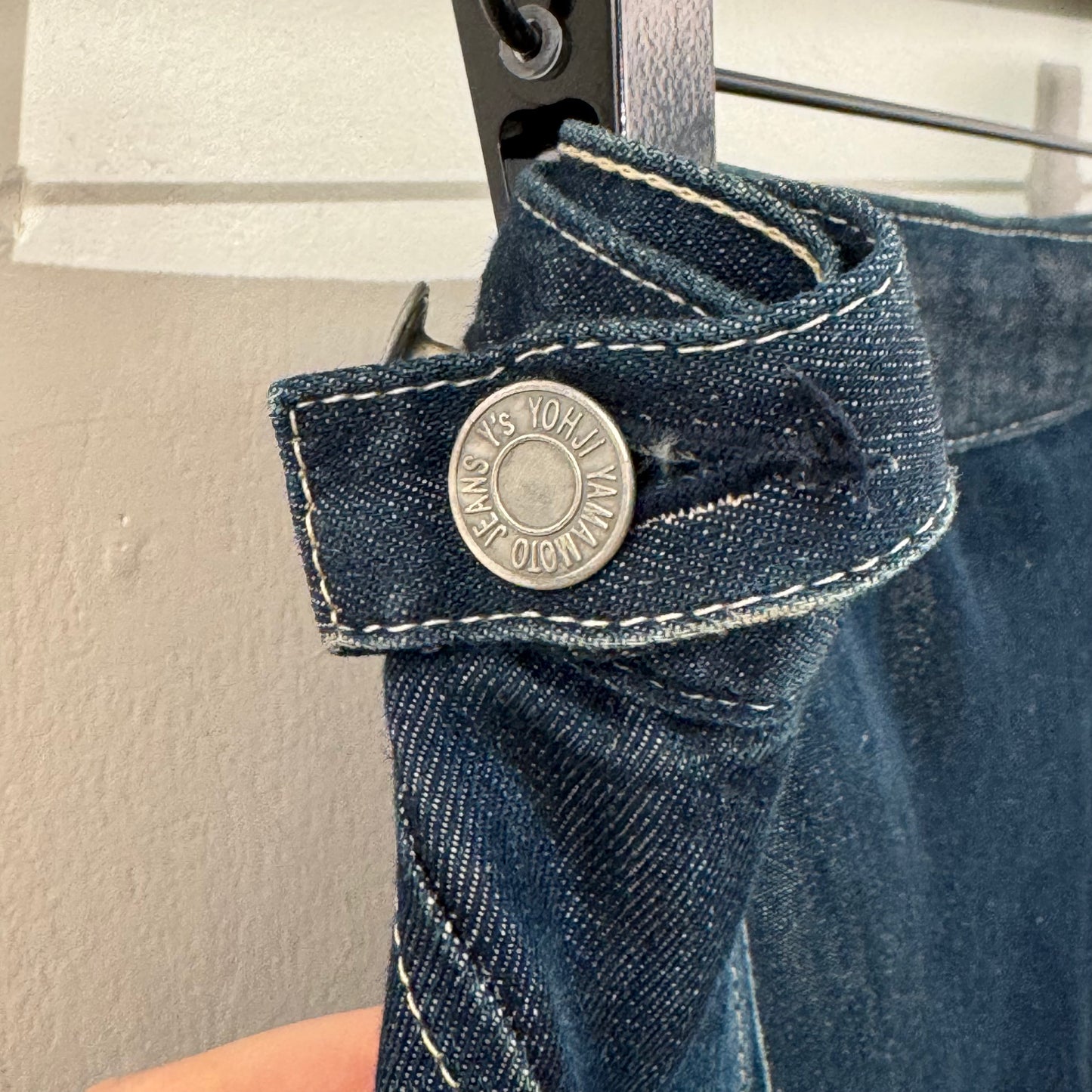 Y's Yohji Yamamoto Denim Flare Skirt