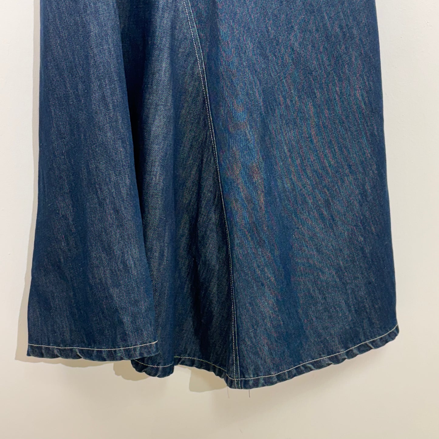 Y's Yohji Yamamoto Denim Flare Skirt