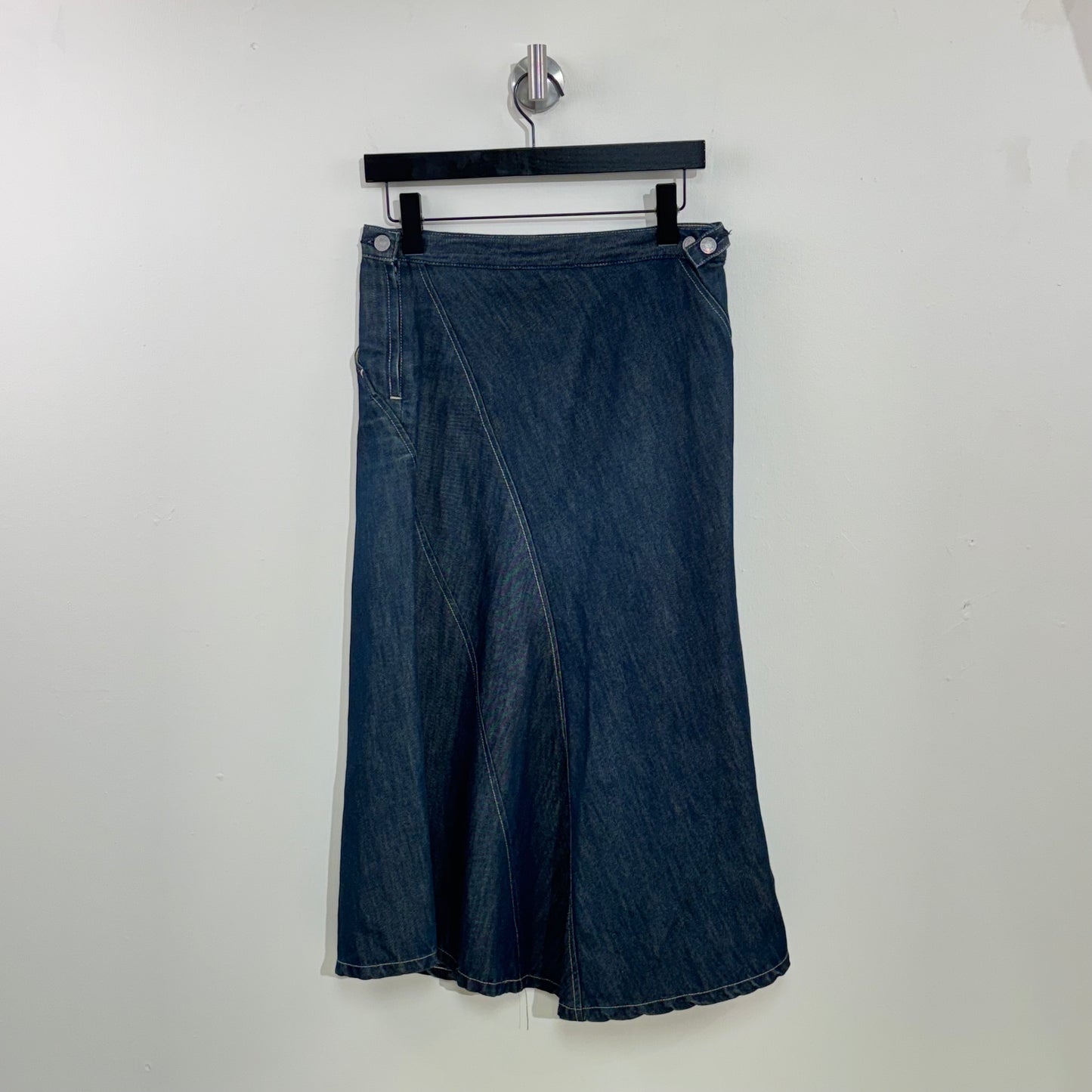 Y's Yohji Yamamoto Denim Flare Skirt