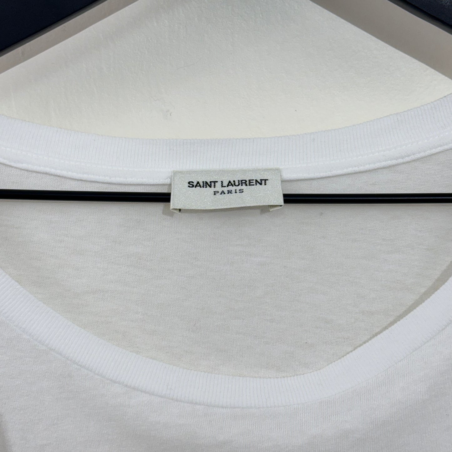 Saint Laurent Paris Palm Tree Print T-Shirt