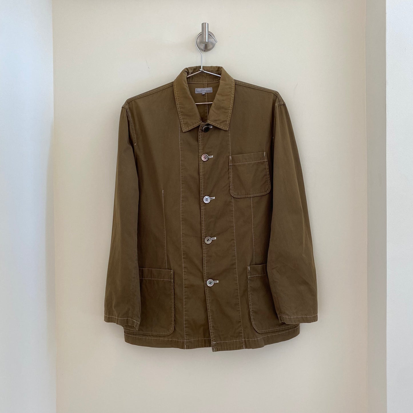 Comme des Garçons Homme 2003 Green Chore Coat