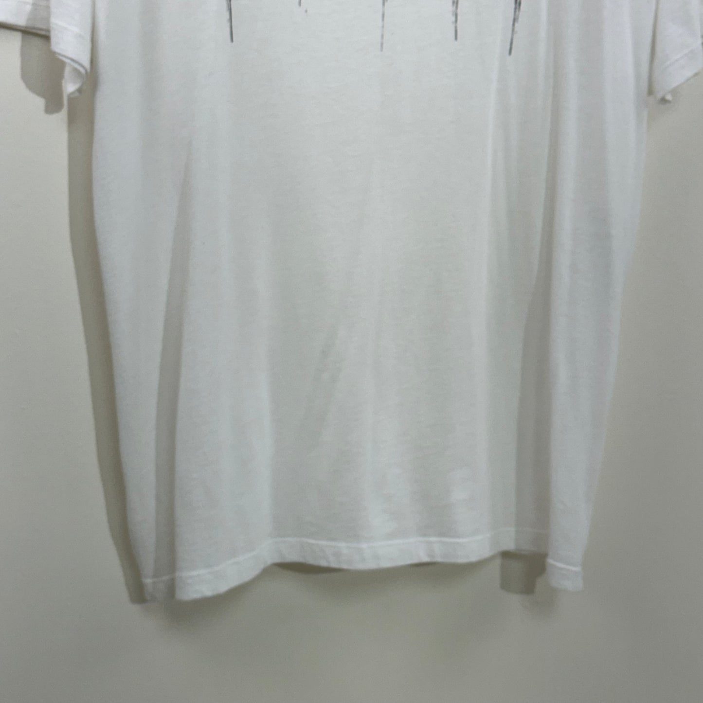 Saint Laurent Paris Palm Tree Print T-Shirt