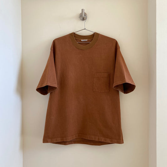 Auralee Rust Stand Up Tee