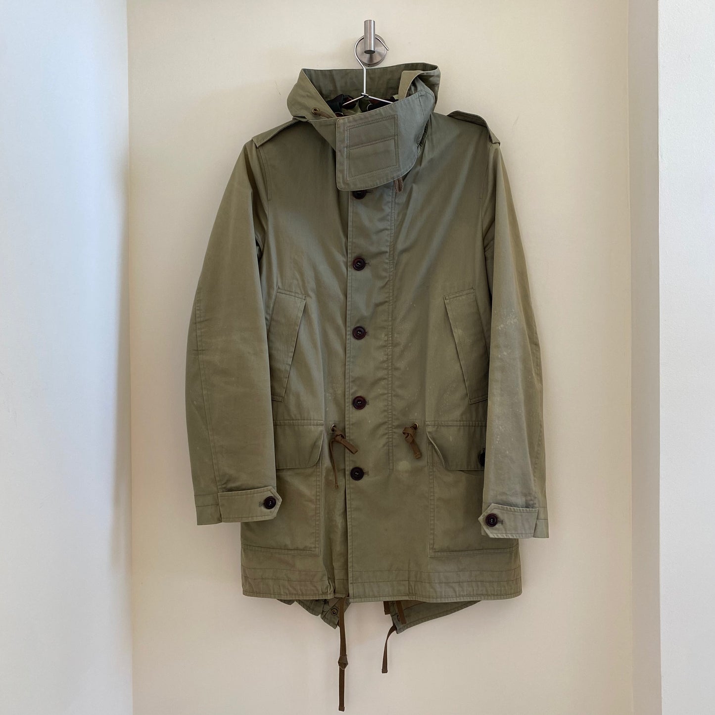 Comme des Garçons Homme 2014 Military Parka