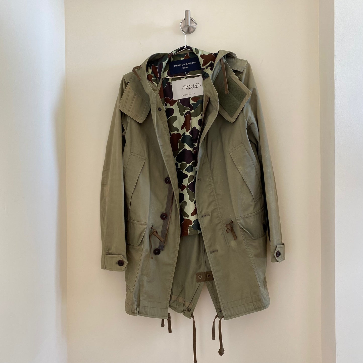 Comme des Garçons Homme 2014 Military Parka