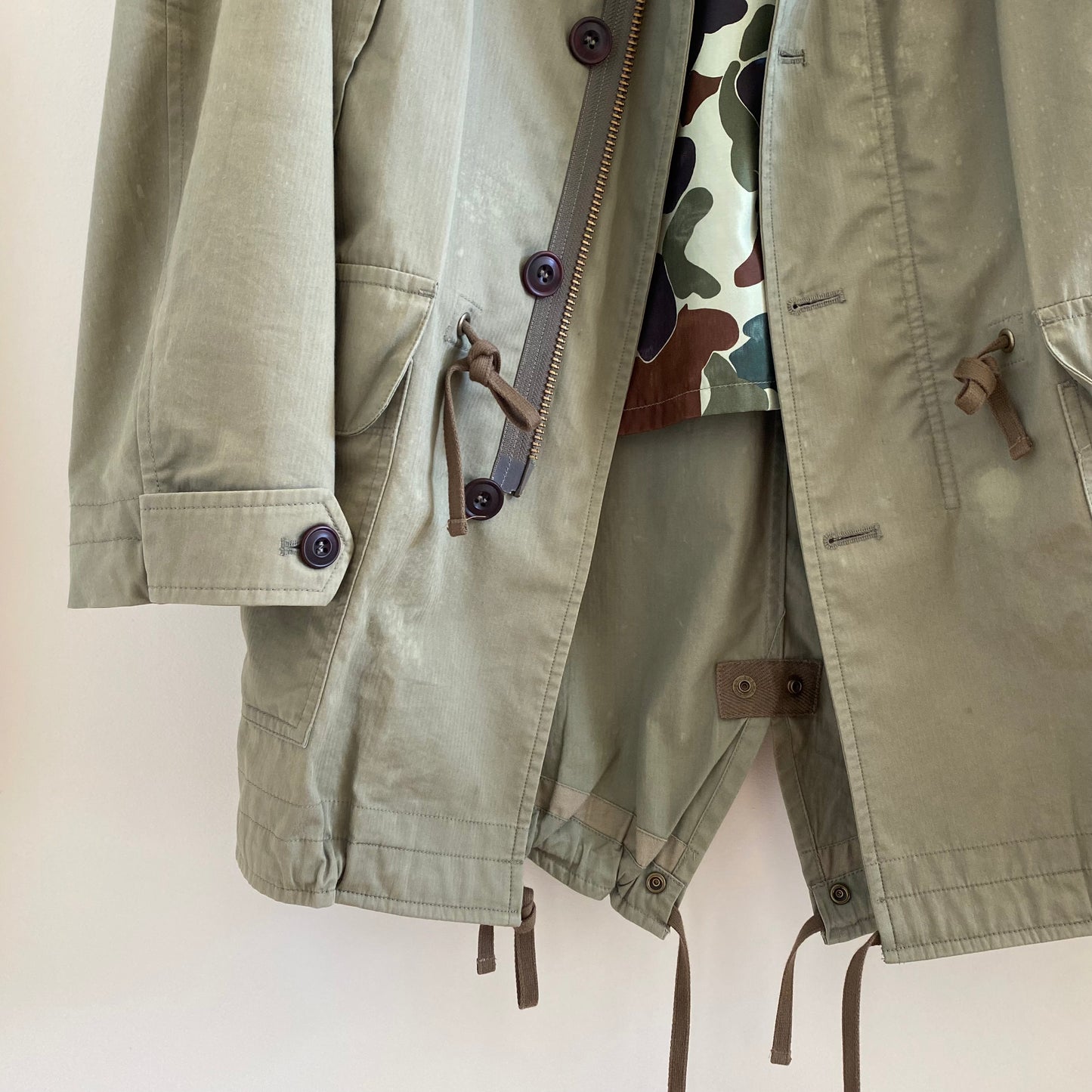 Comme des Garçons Homme 2014 Military Parka