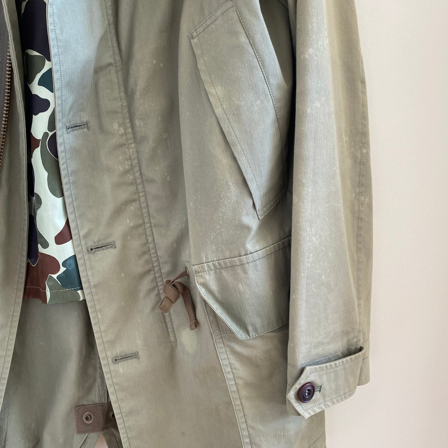 Comme des Garçons Homme 2014 Military Parka