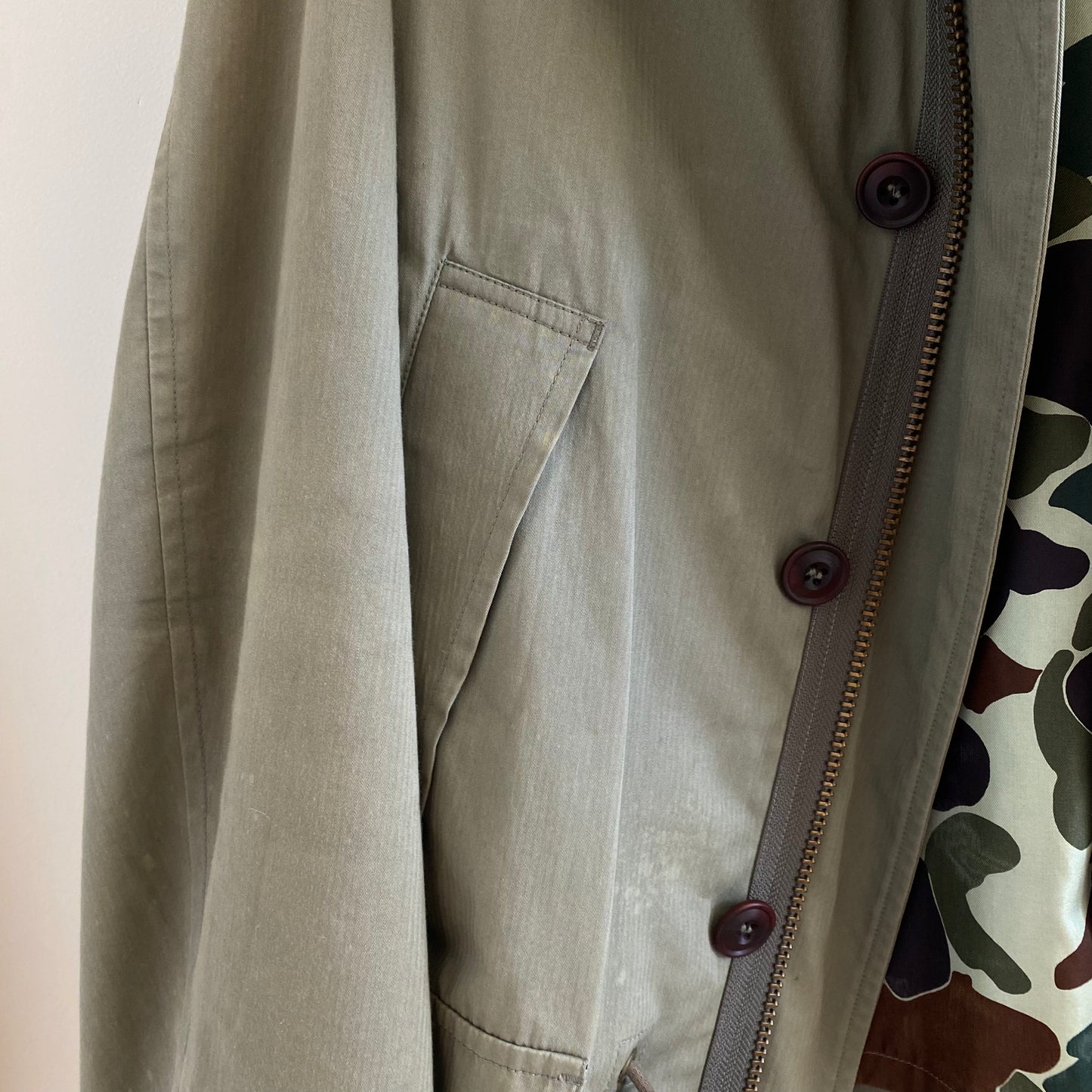 Comme des Garçons Homme 2014 Military Parka