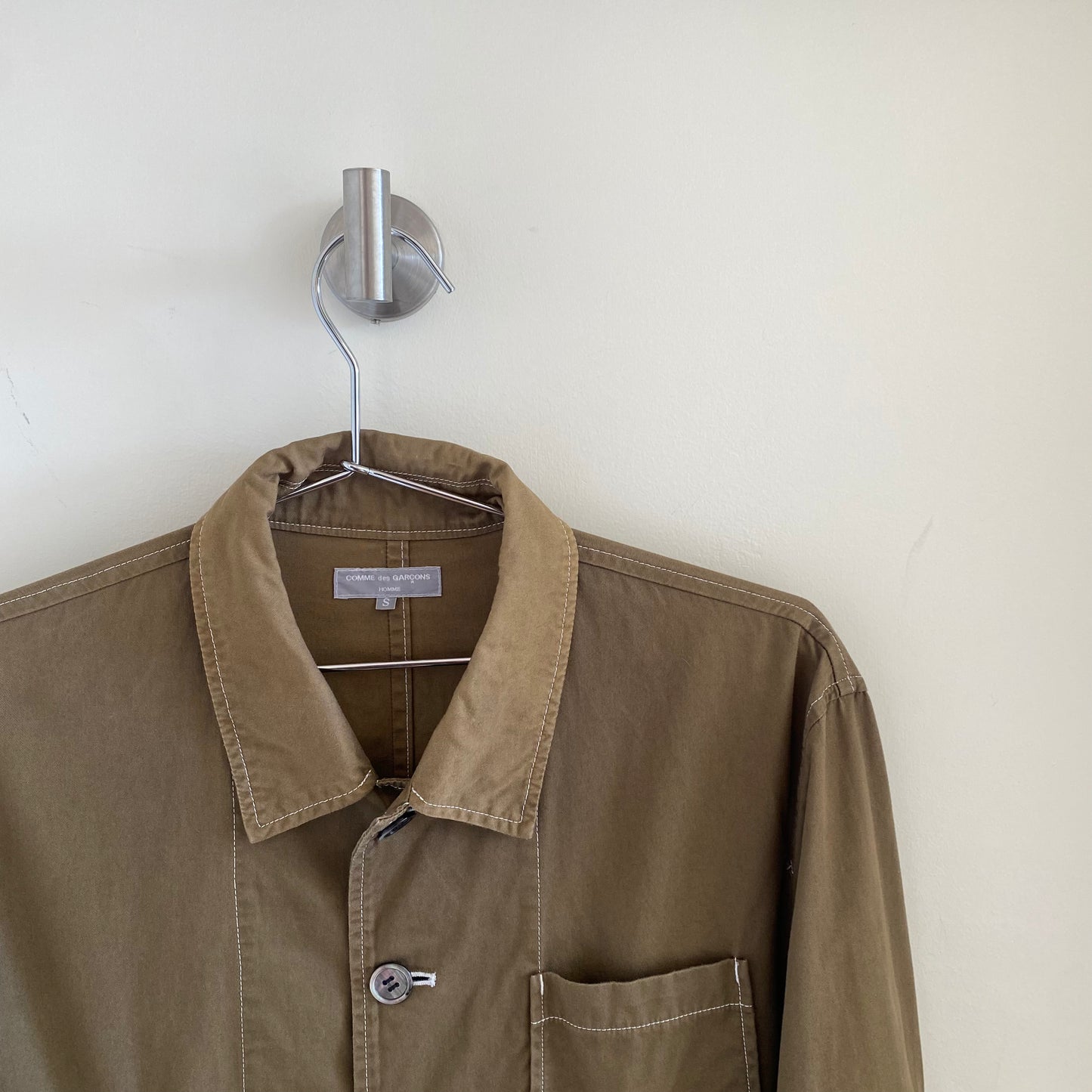 Comme des Garçons Homme 2003 Green Chore Coat