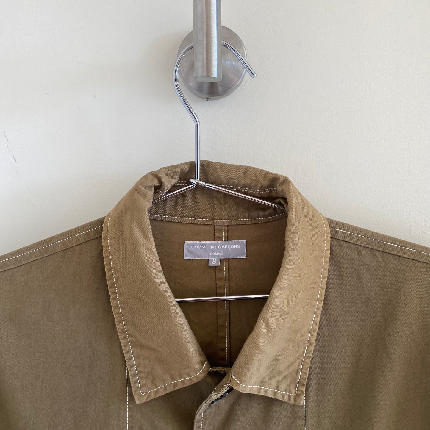 Comme des Garçons Homme 2003 Green Chore Coat