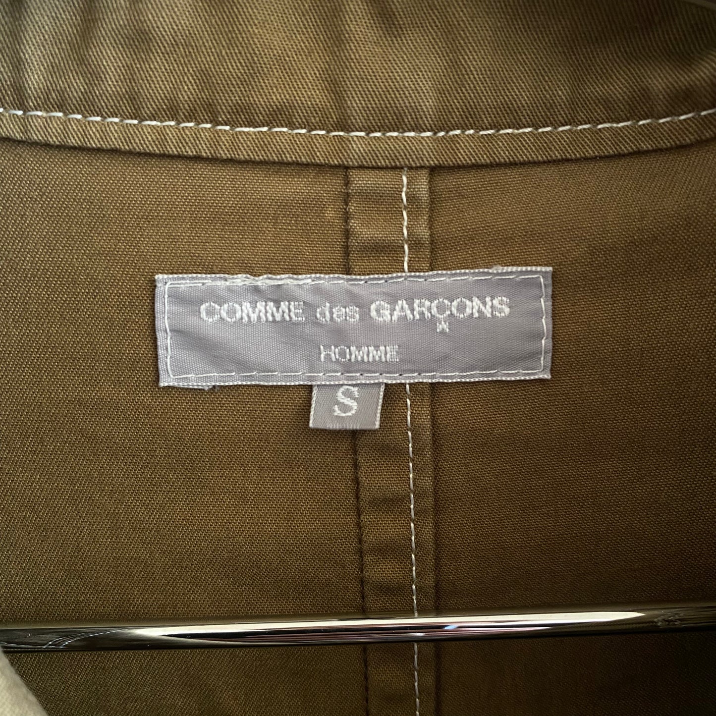 Comme des Garçons Homme 2003 Green Chore Coat