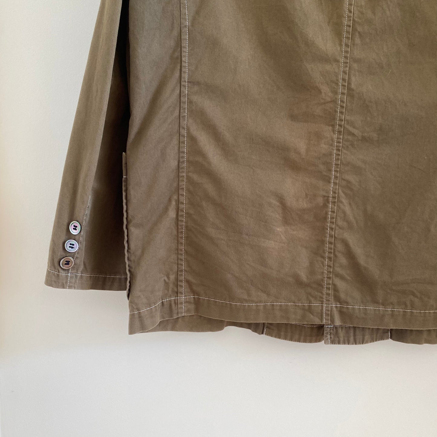 Comme des Garçons Homme 2003 Green Chore Coat