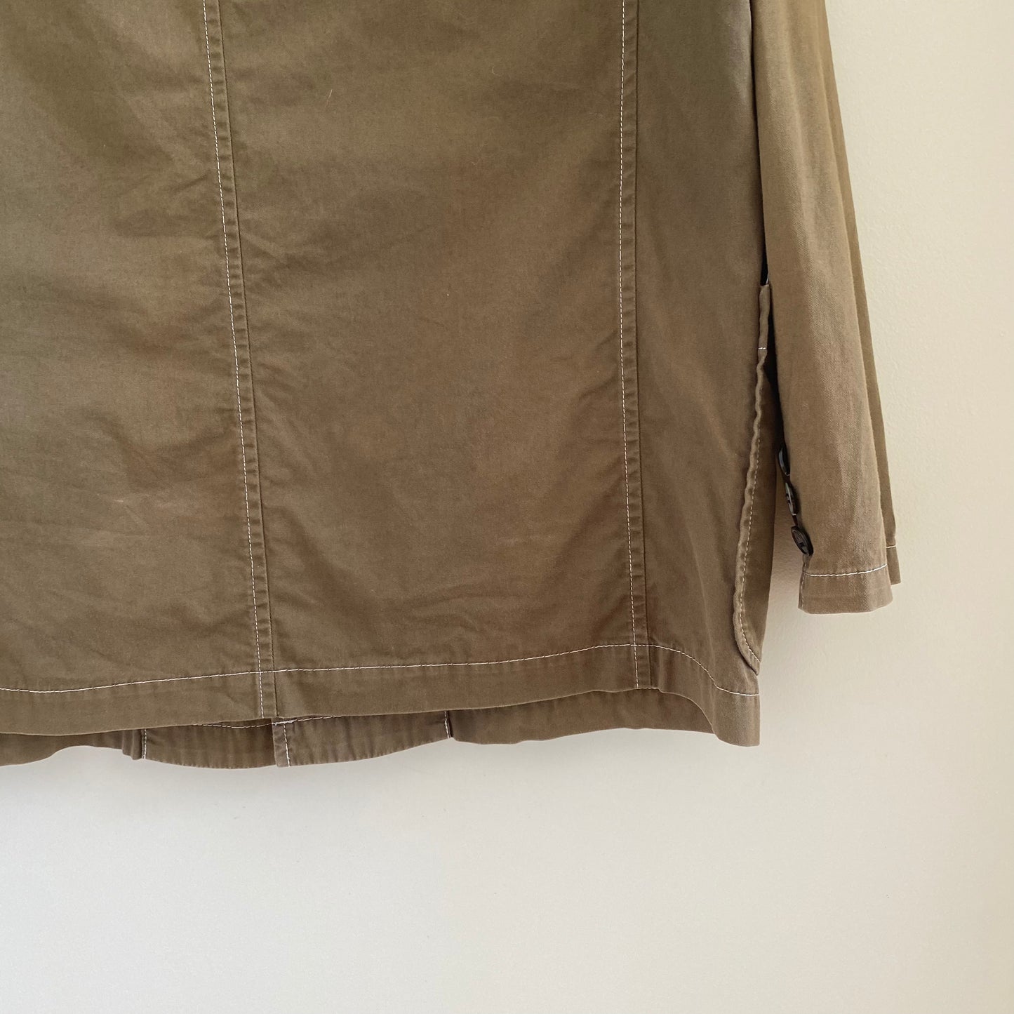 Comme des Garçons Homme 2003 Green Chore Coat