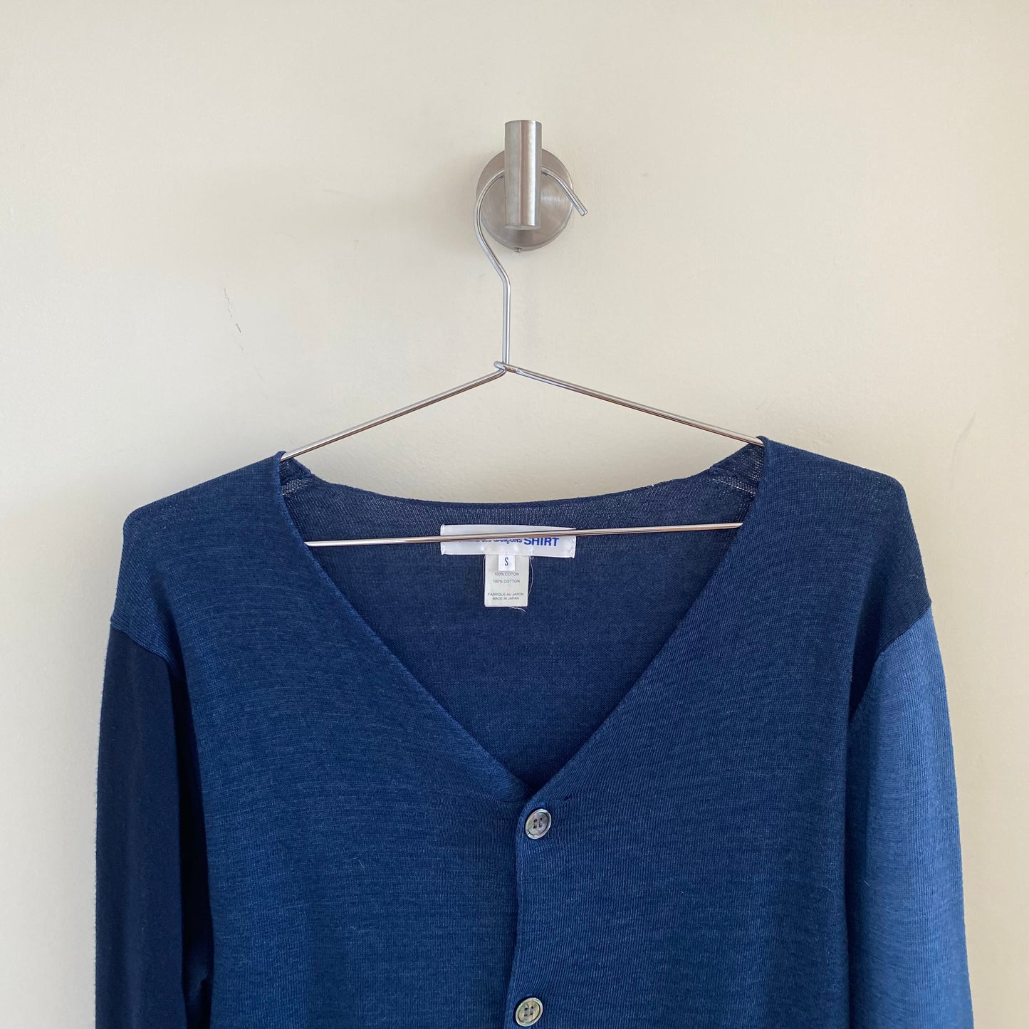 Comme des Garçons shirt Paneled Cardigan