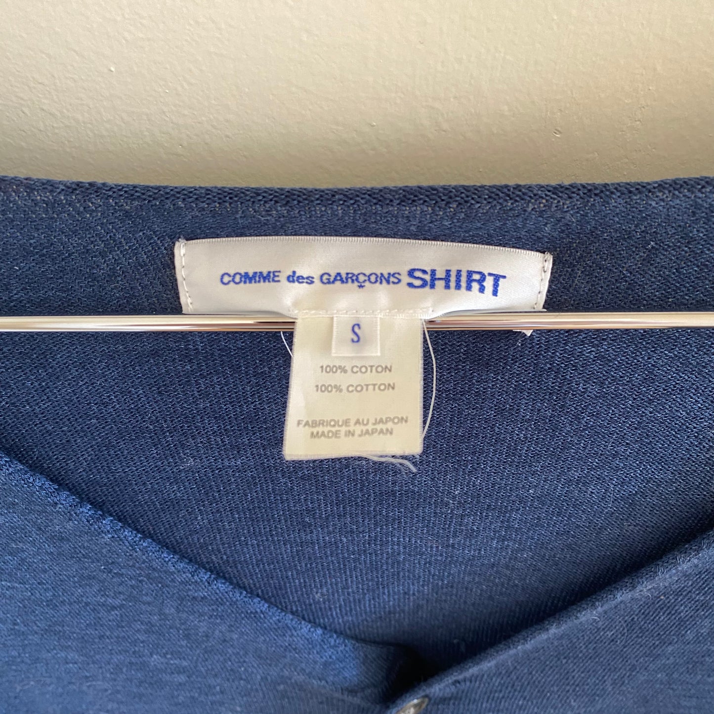 Comme des Garçons shirt Paneled Cardigan