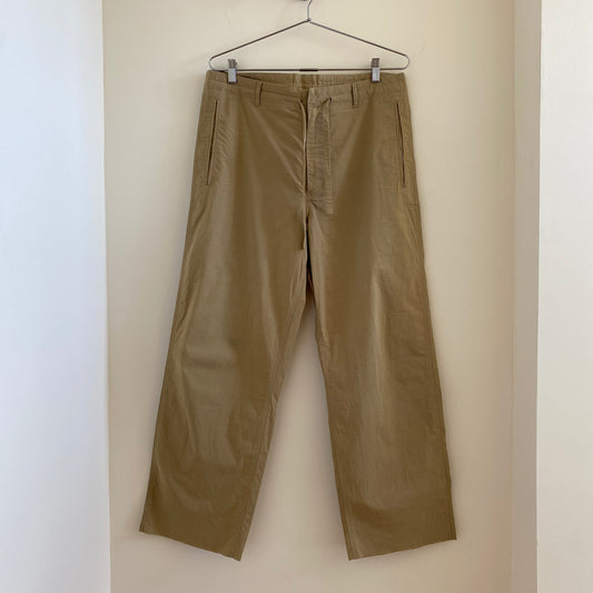 Auralee Washed Twill Easy Pants