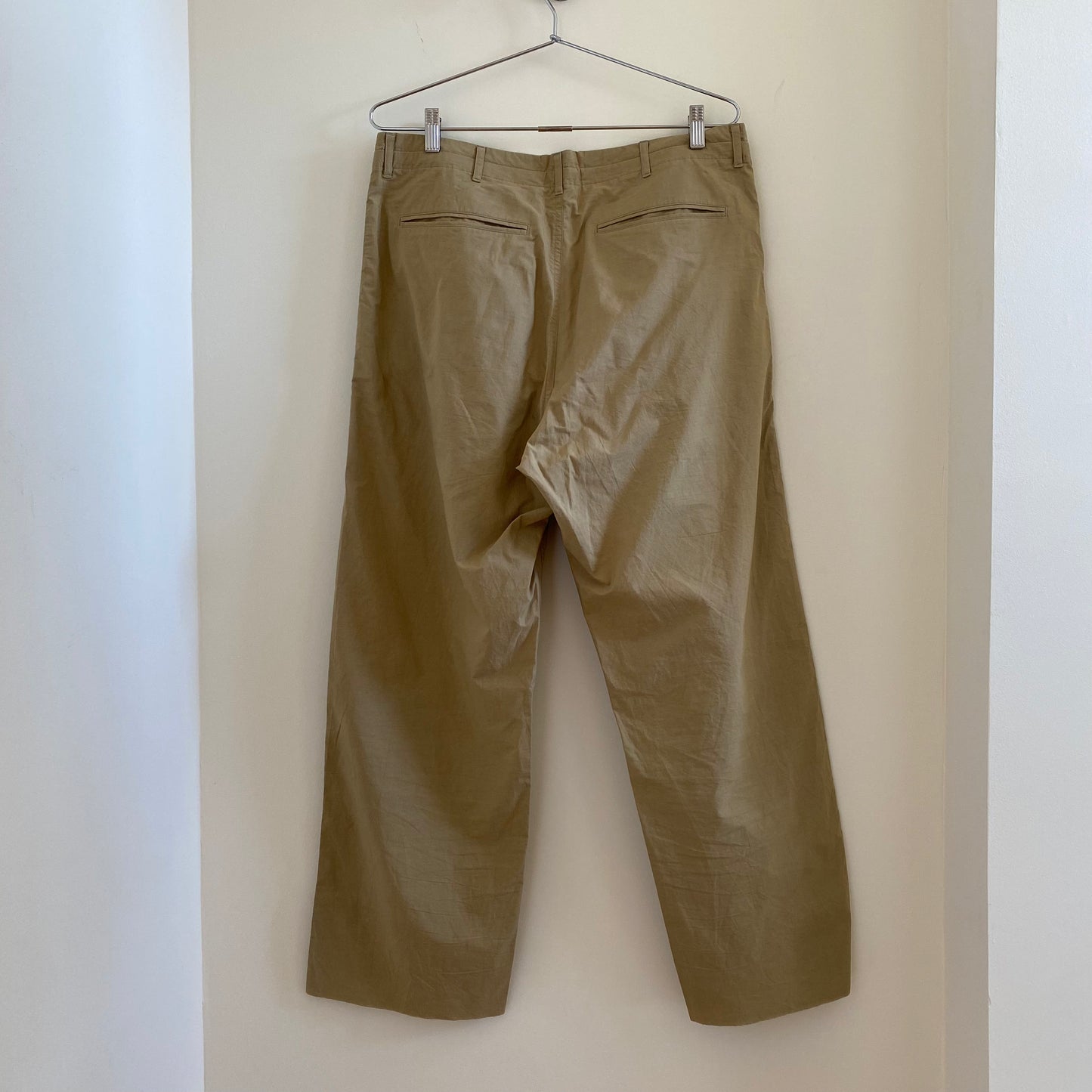 Auralee Washed Twill Easy Pants