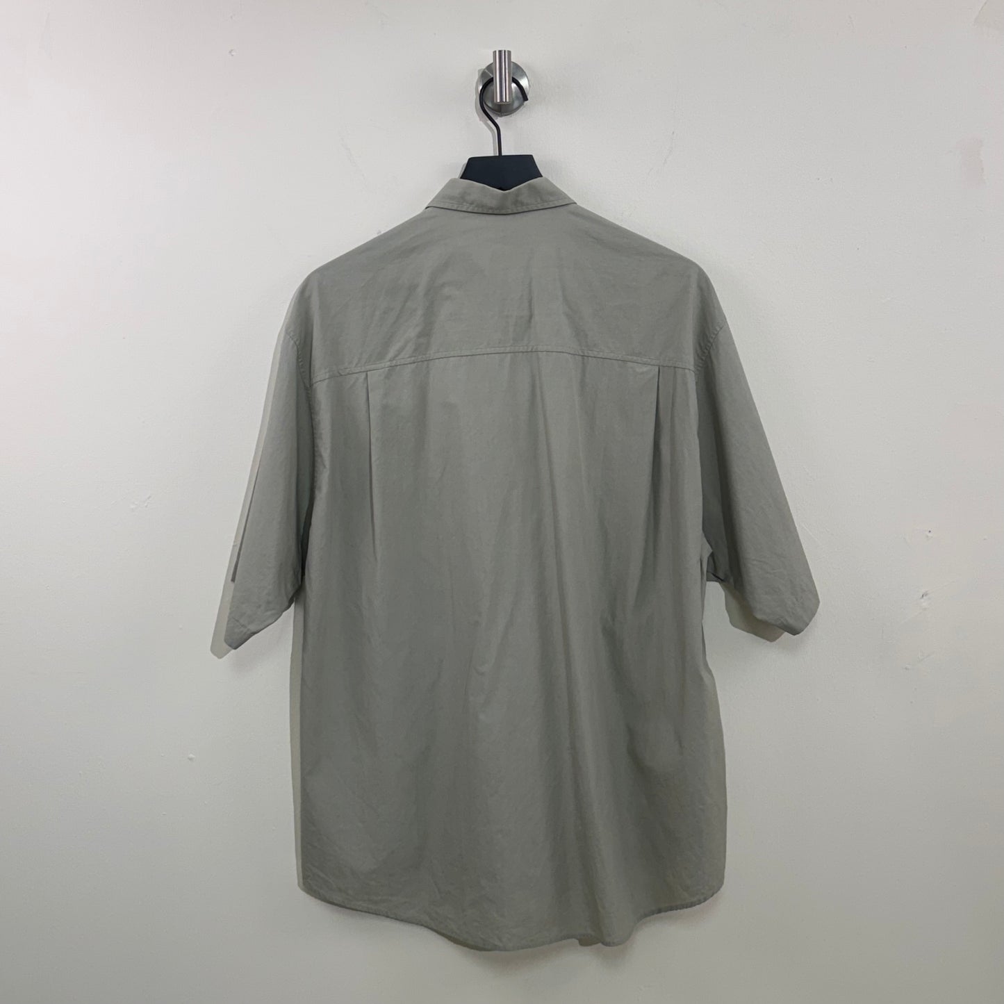 Auralee Washed Finx Twill Short Sleeve Shirt