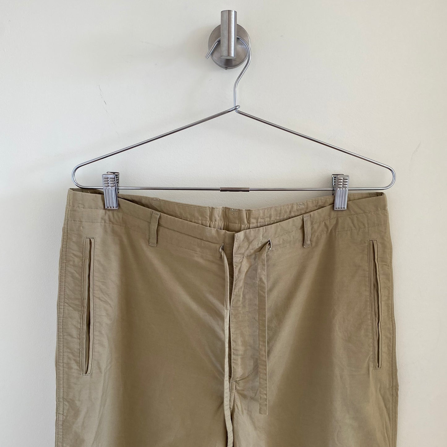 Auralee Washed Twill Easy Pants
