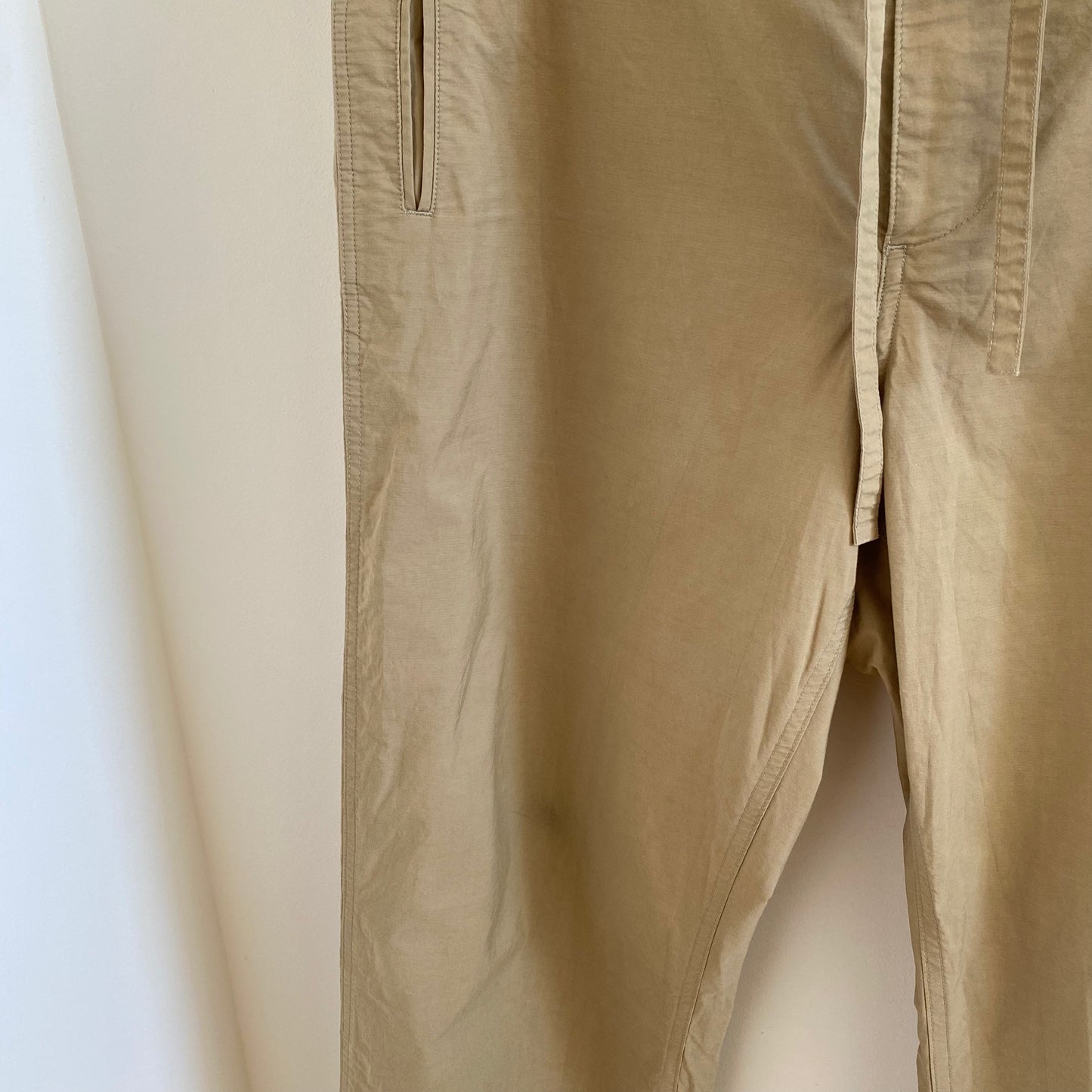 Auralee Washed Twill Easy Pants