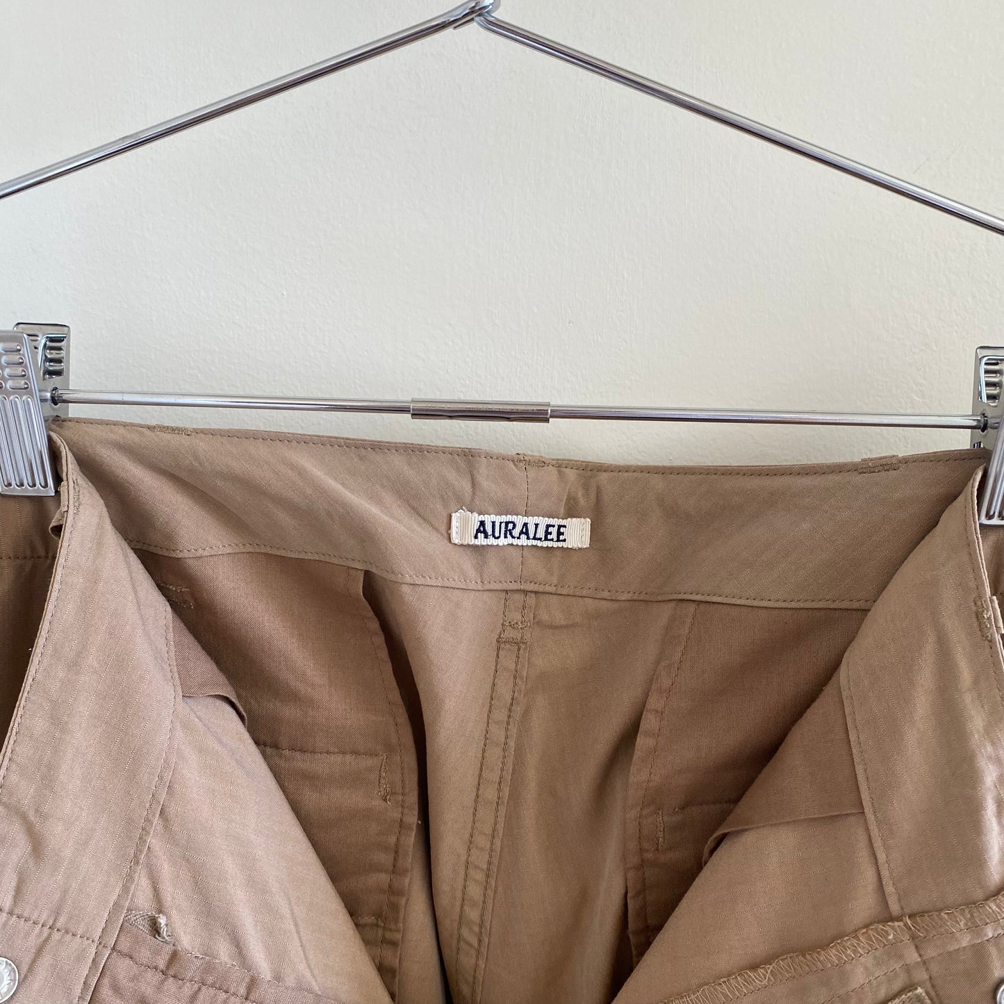 Auralee Ripstop Chambray Twill Field Pants