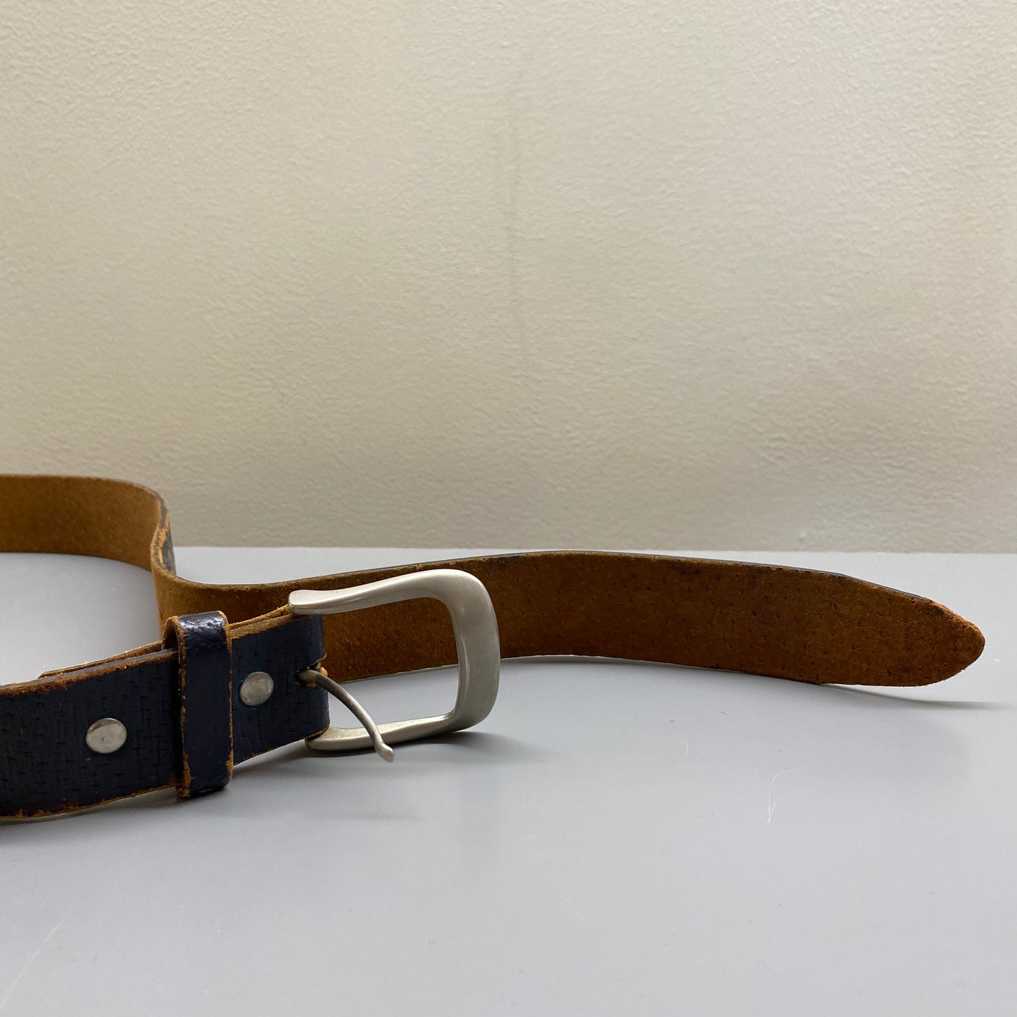 Comme des Garçons Homme Plus Cracked Leather Belt