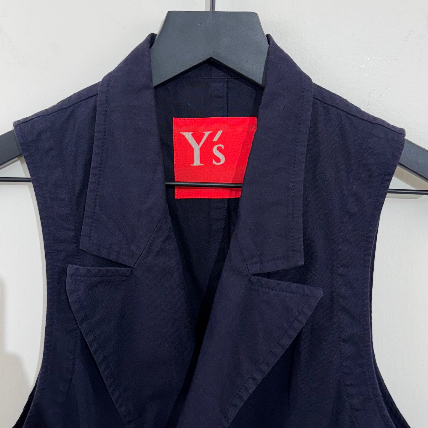 Y's Red Label Yohji Yamamoto Tailored Vest