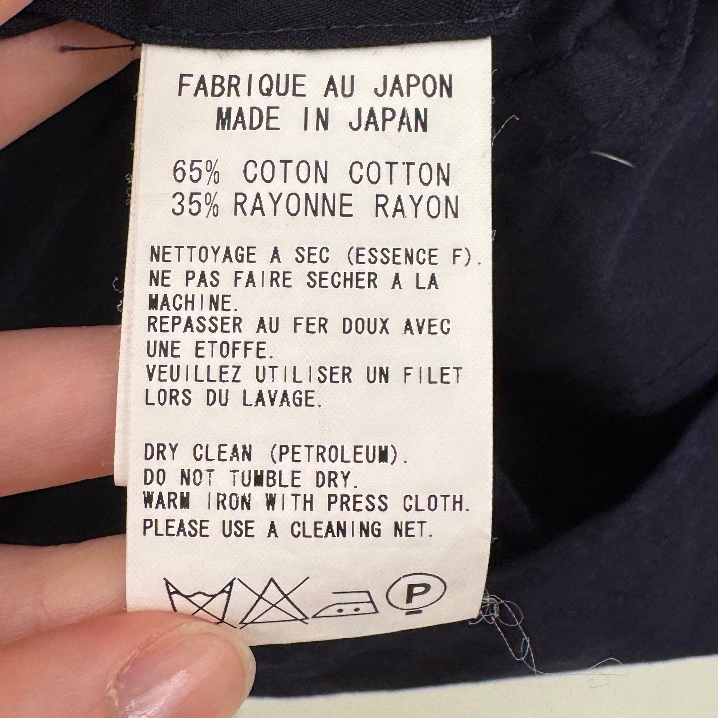 Y's Red Label Yohji Yamamoto Tailored Vest