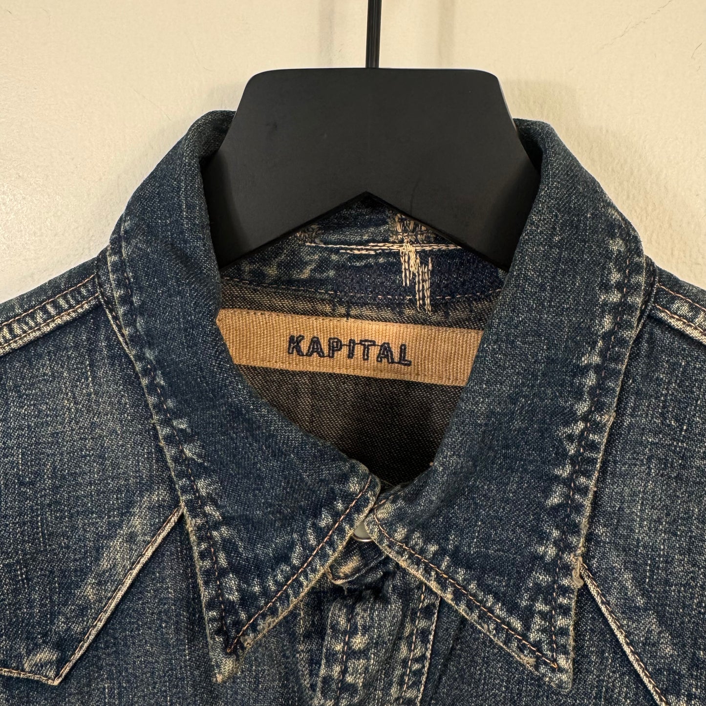 Kapital Distressed Western Shirt