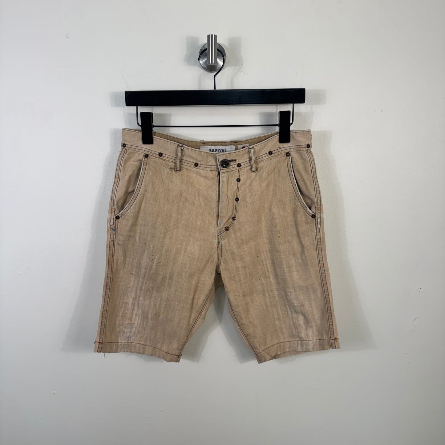 Kapital Camera Pocket Shorts