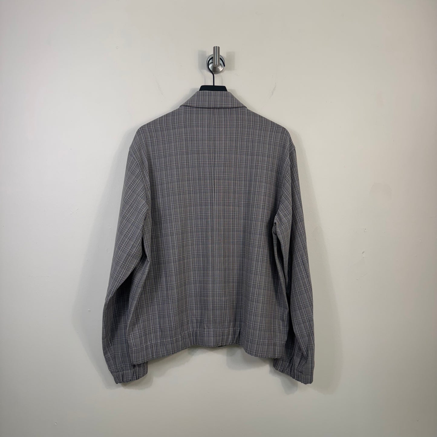 Auralee Wool Double Face Check Blouson