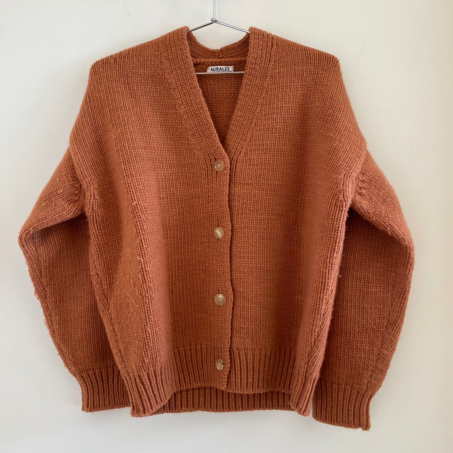 Auralee Knit Big Cardigan
