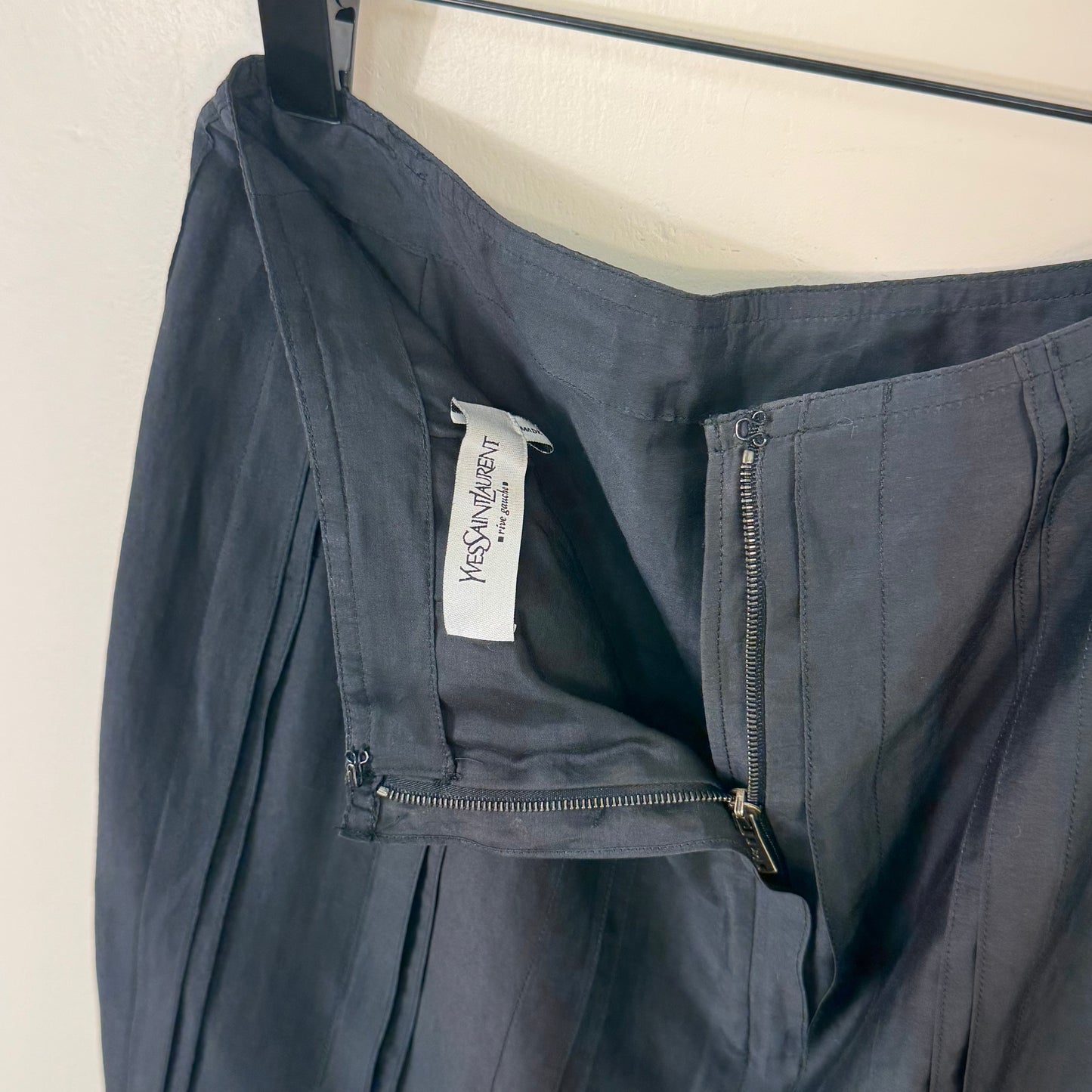 Yves Saint Laurent Silk Blend Skirt