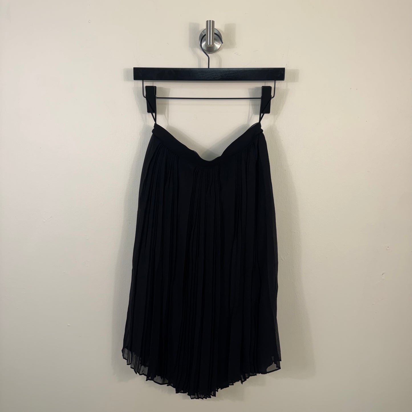 Gucci Silk Chiffon Pleated Skirt