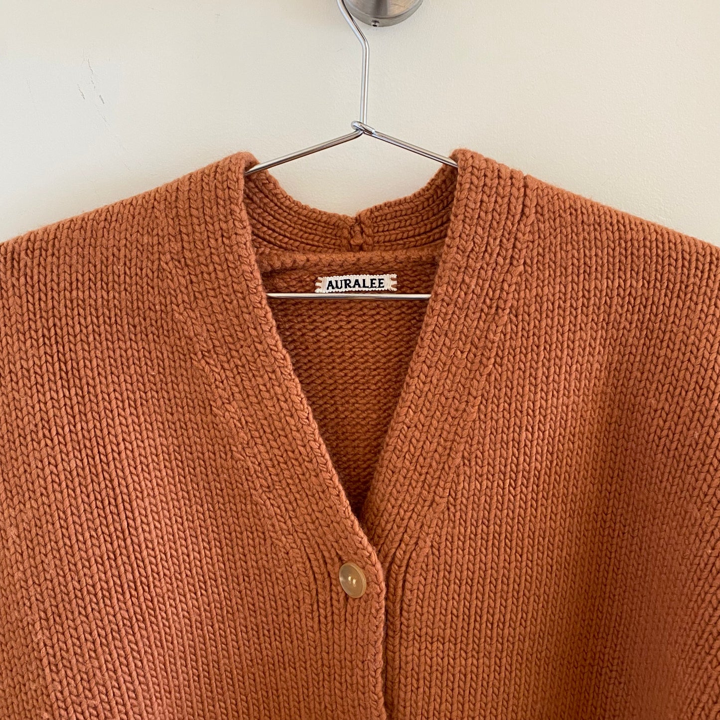 Auralee Knit Big Cardigan
