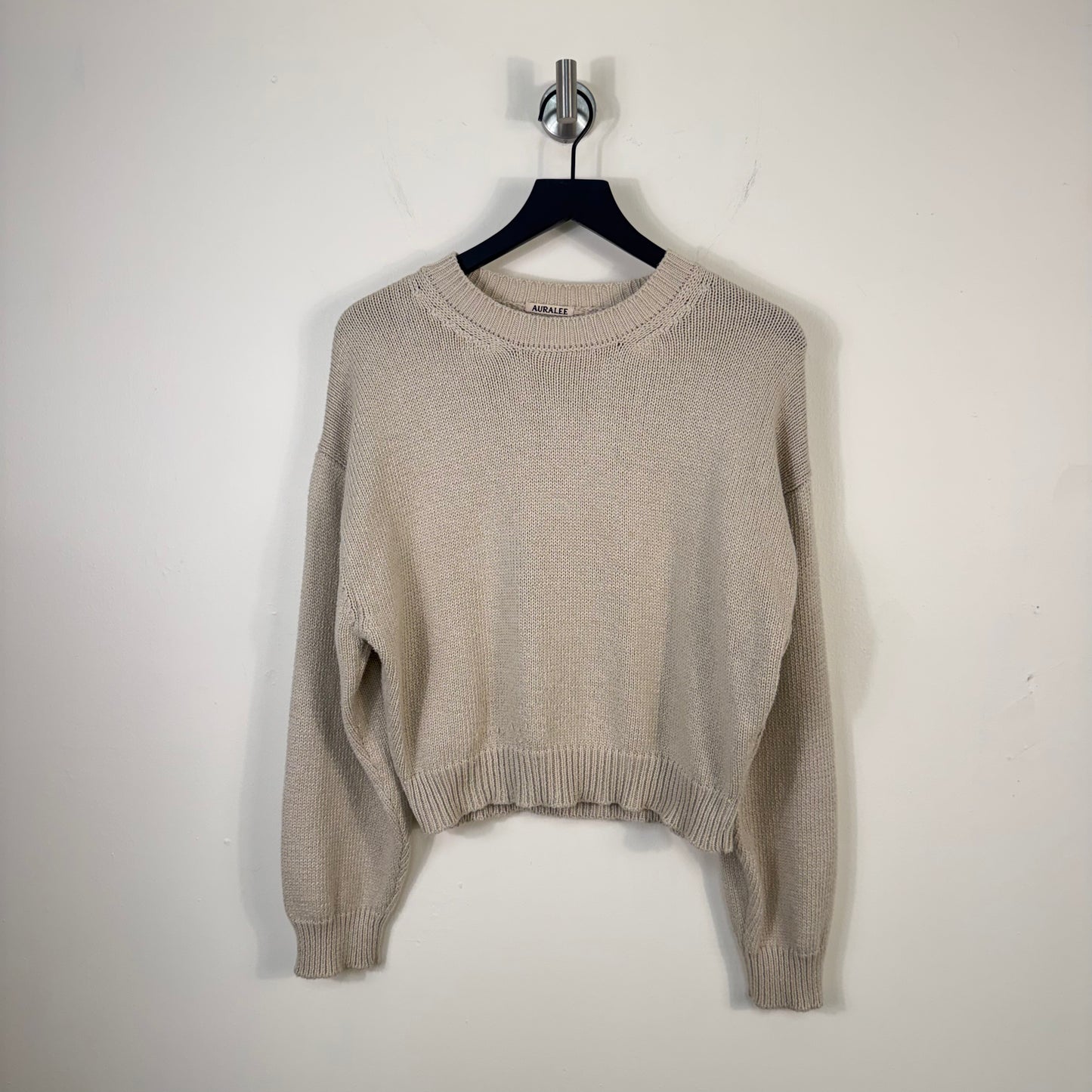 Auralee Boxy Knit Sweater