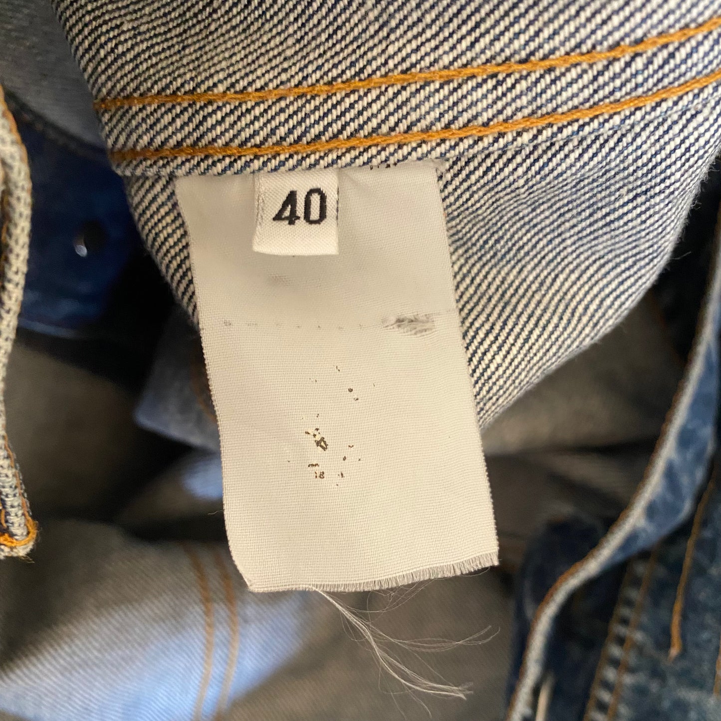 Helmut Lang Vintage Classic Raw Denim Jacket