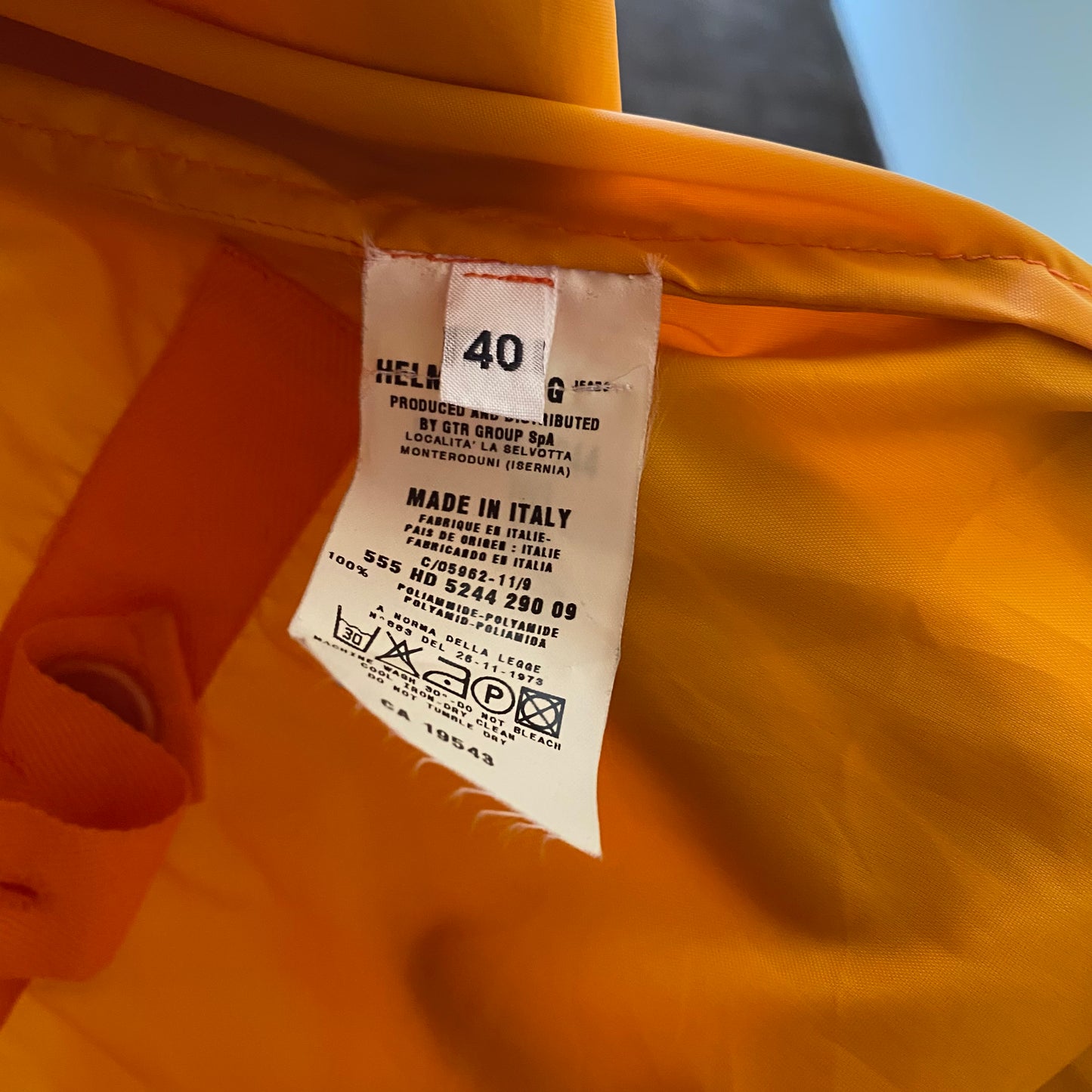 Helmut Lang Packable Tactical Jacket